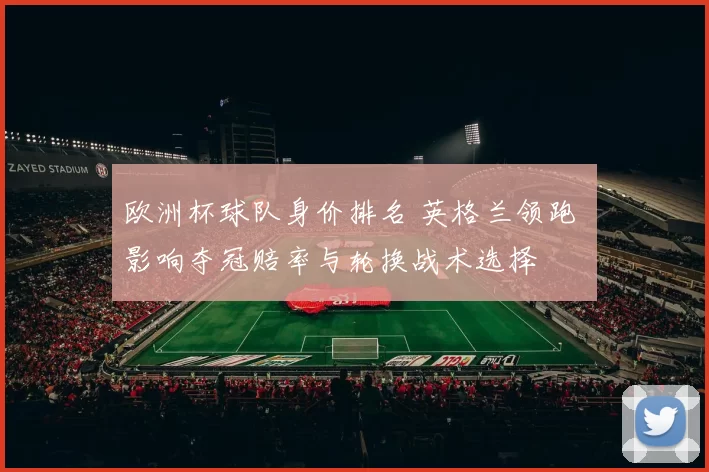 欧洲杯球队身价排名 英格兰领跑 影响夺冠赔率与轮换战术选择
