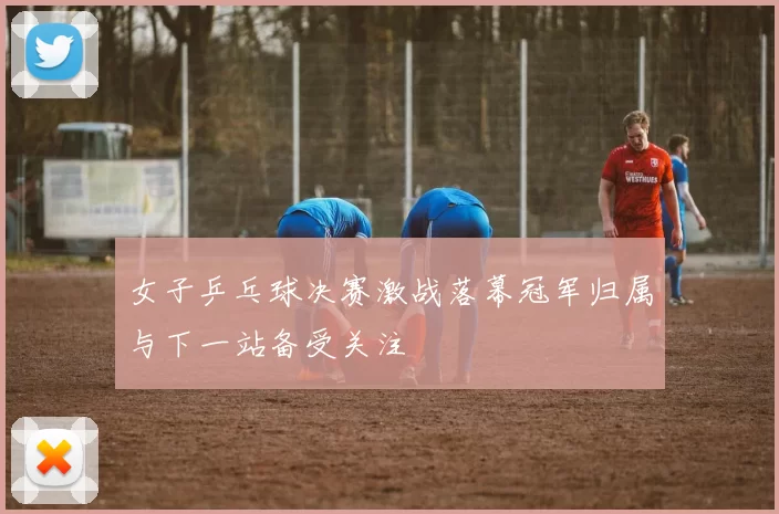 女子乒乓球决赛激战落幕冠军归属与下一站备受关注