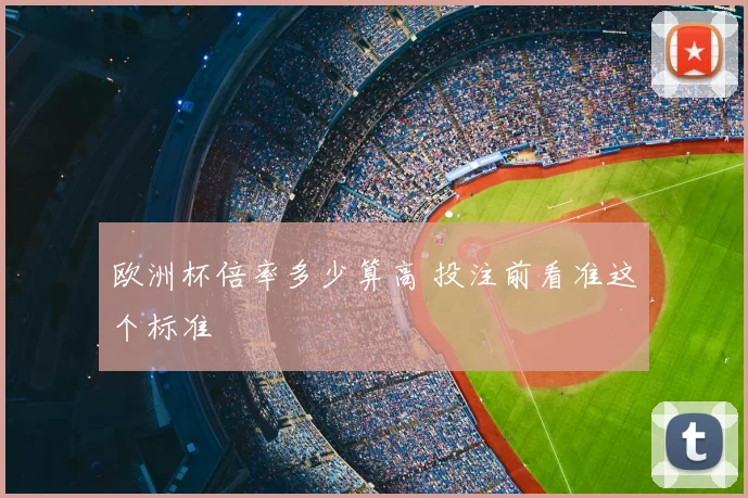 欧洲杯倍率多少算高 投注前看准这个标准