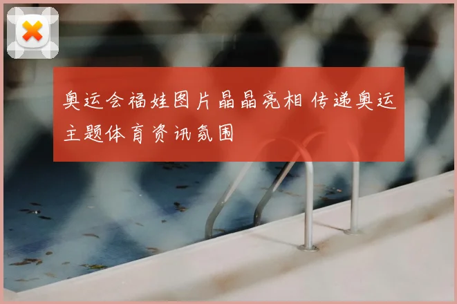 奥运会福娃图片晶晶亮相 传递奥运主题体育资讯氛围