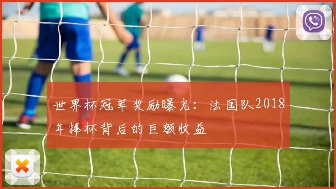 世界杯冠军奖励曝光：法国队2018年捧杯背后的巨额收益